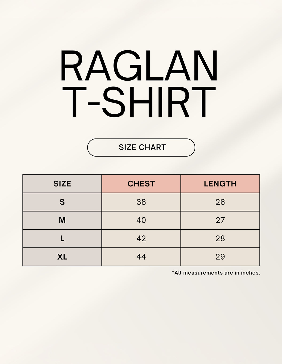 Unisex Raglan T-Shirt