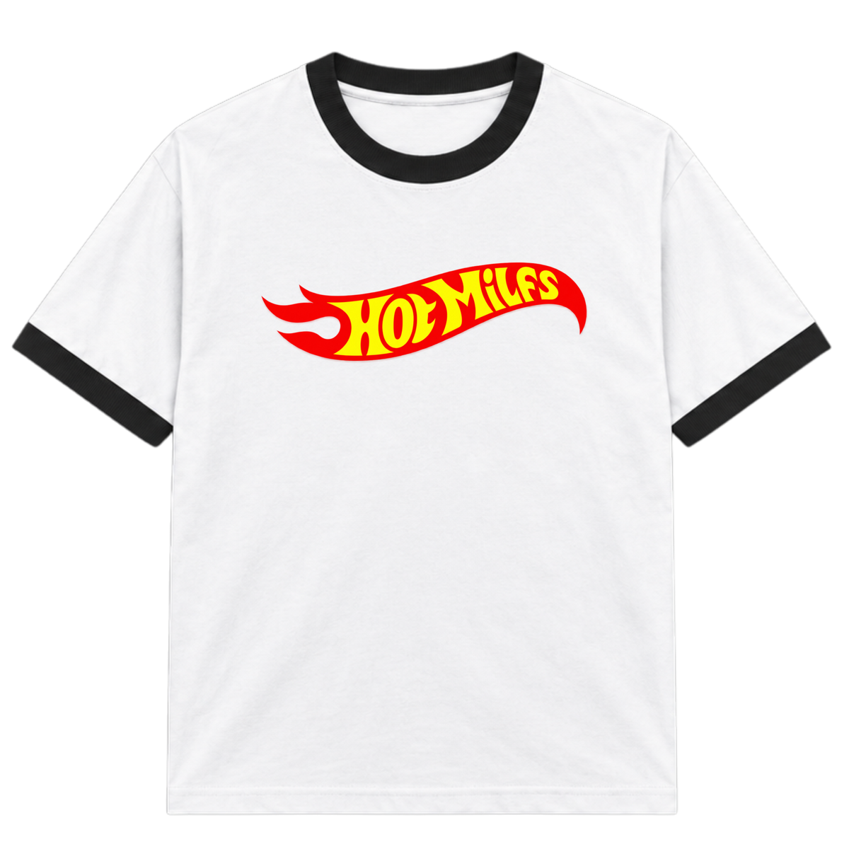 Hot Milfs Parody Logo T-shirt
