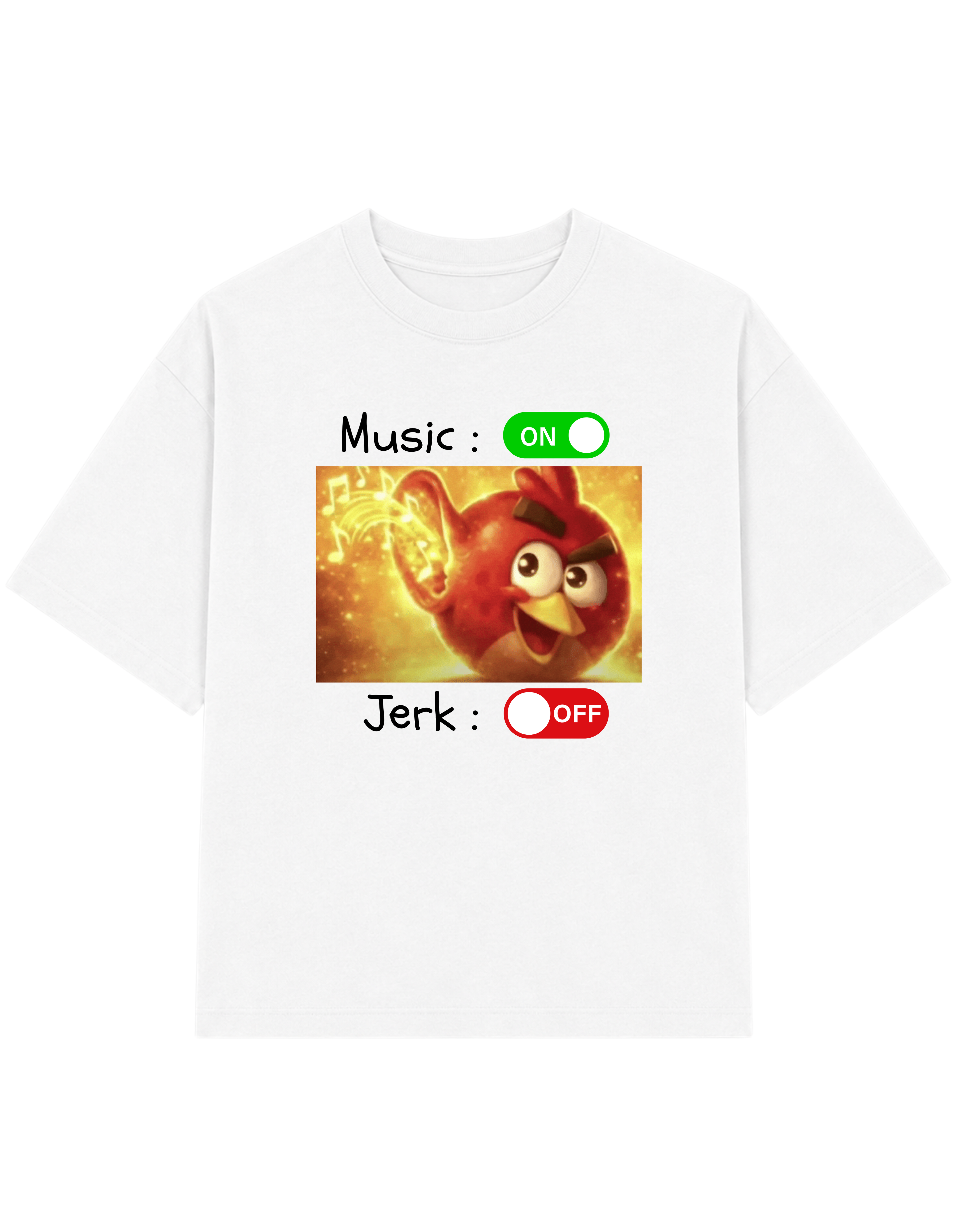 Music : On Jerk : Off | Tee