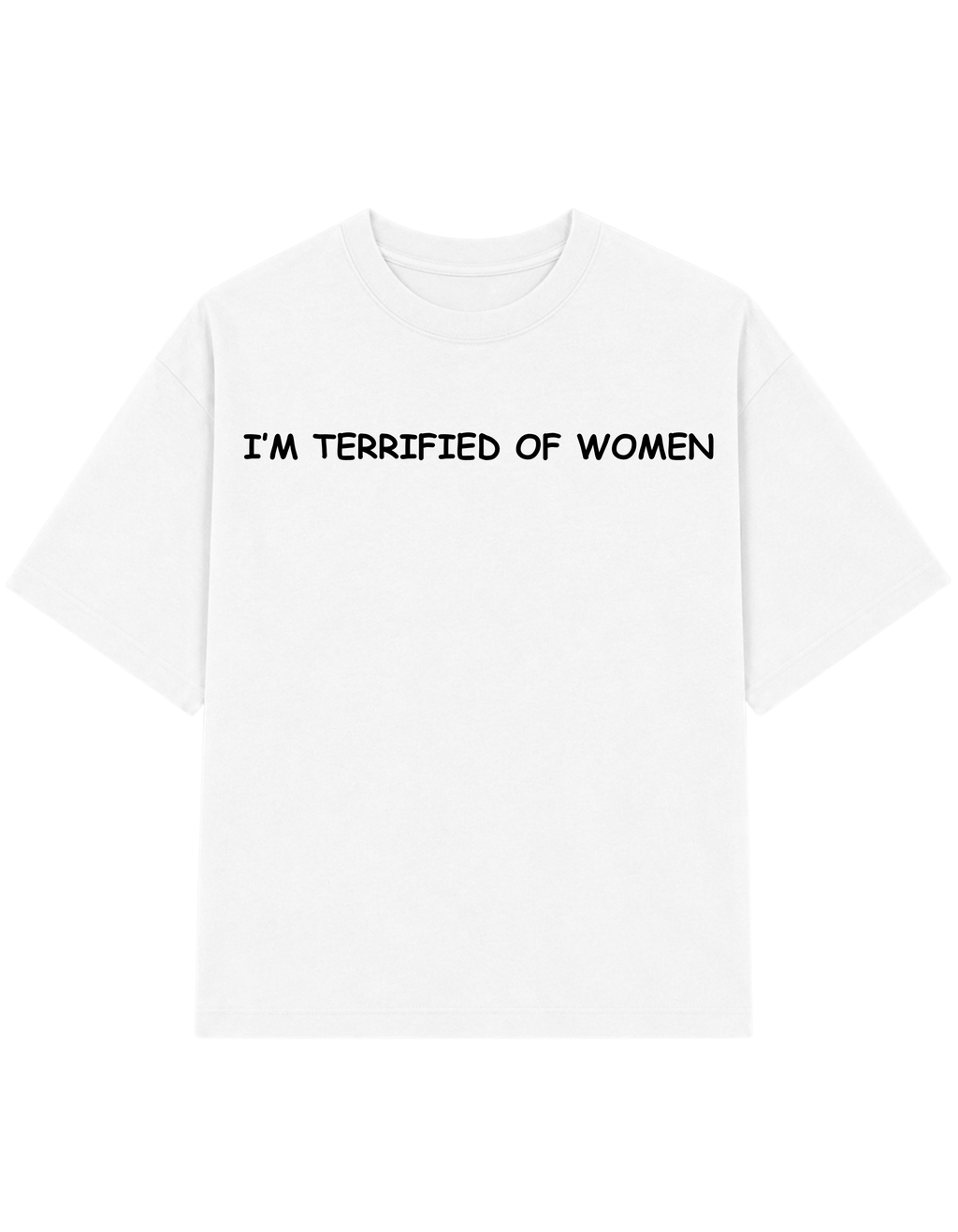 I'M TERRIFIED OF WOMEN | Tee