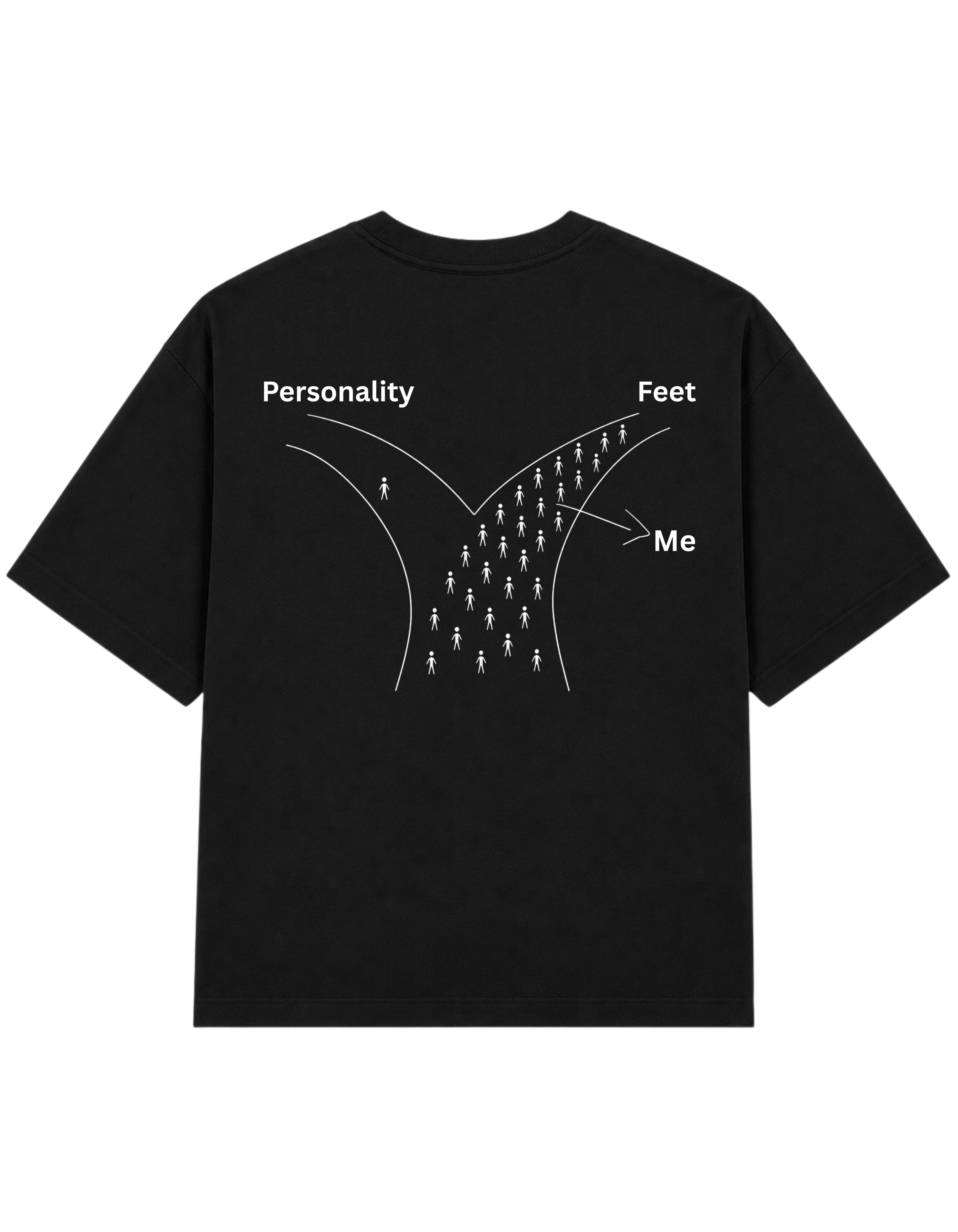Feet Over Personality | T-Shirt
