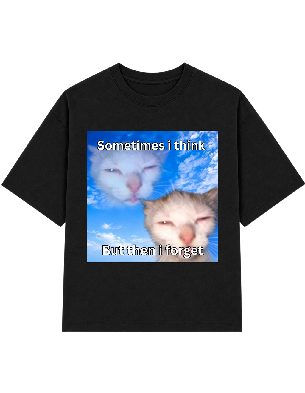 Sometimes I Think But Then I Forget T-shirt