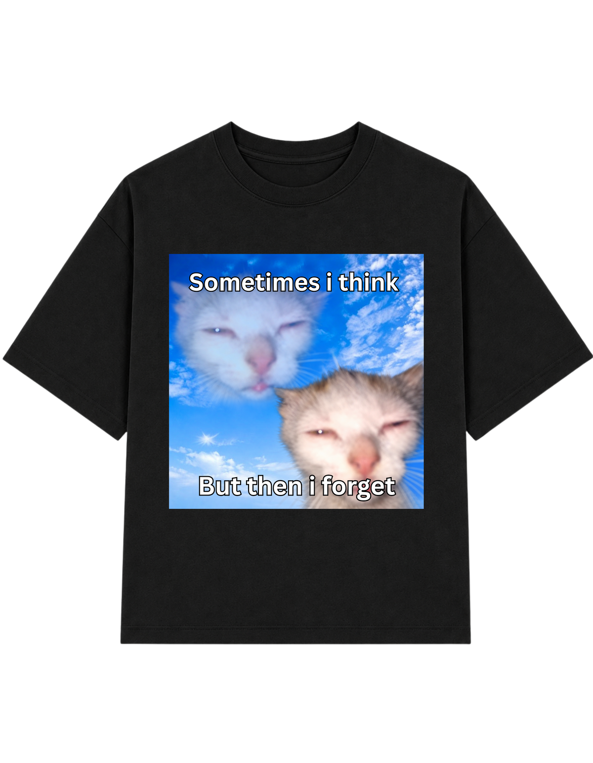 Sometimes I Think But Then I Forget T-shirt