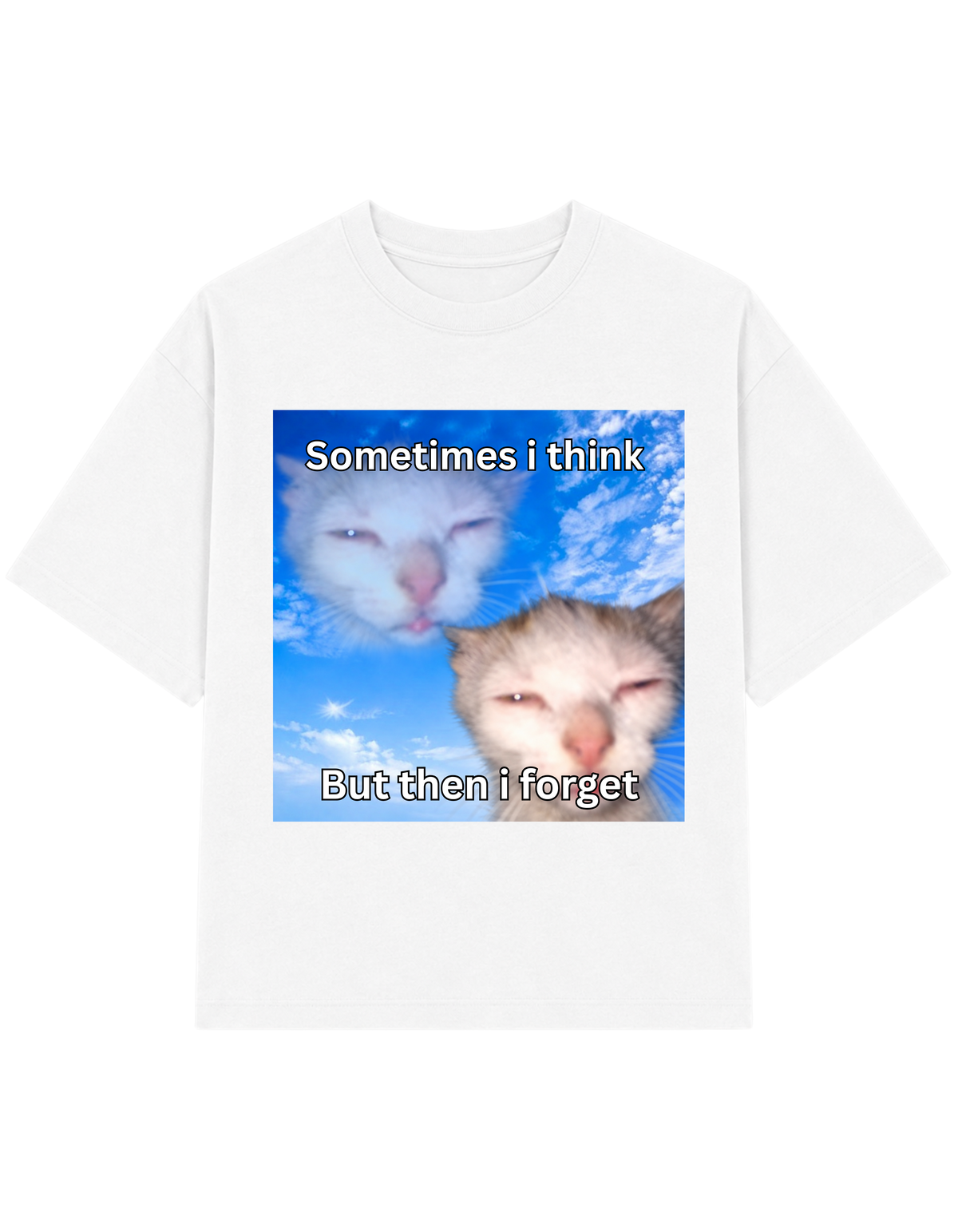 Sometimes I Think But Then I Forget T-shirt