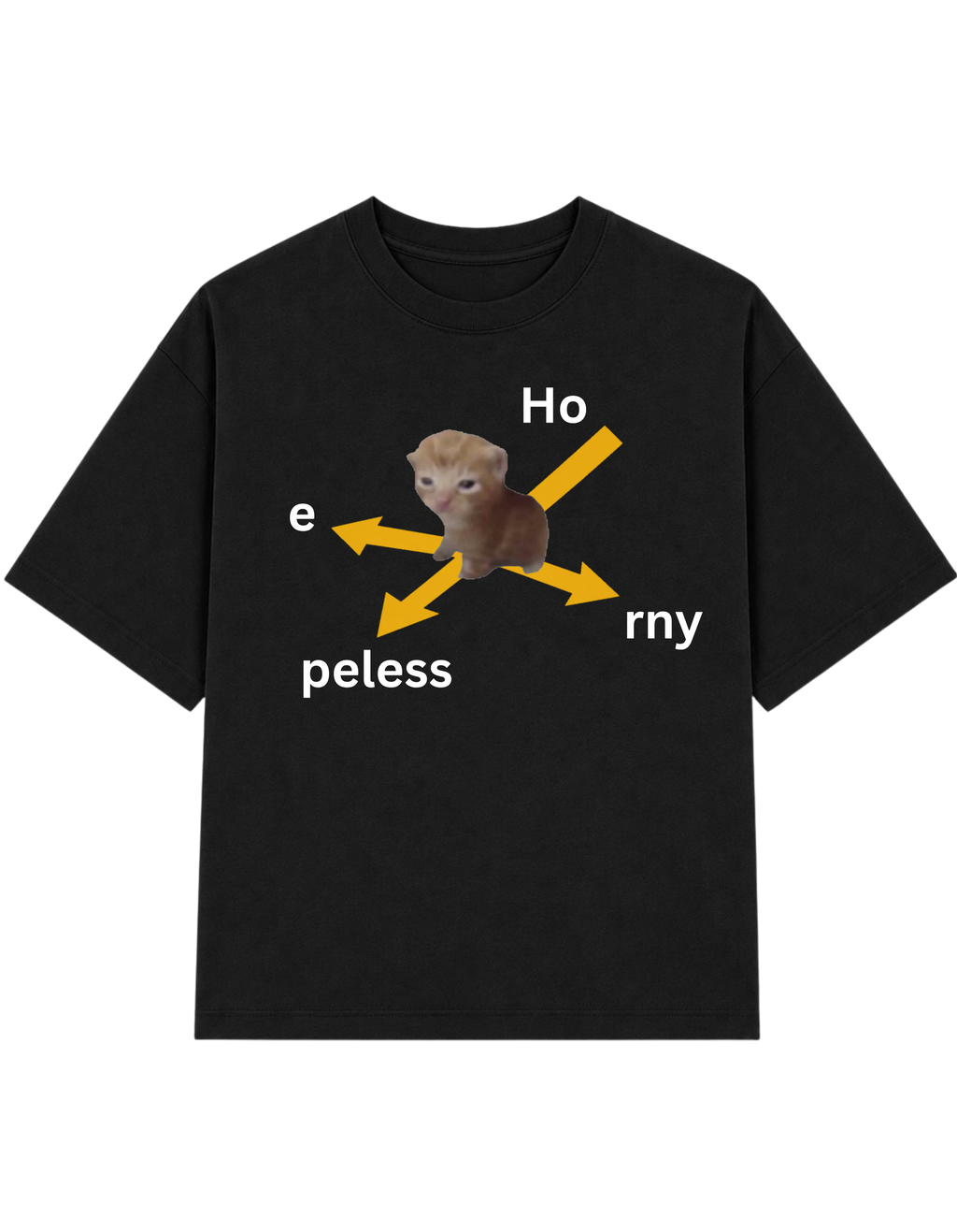 Hoe Hopeless Horny | T-shirt