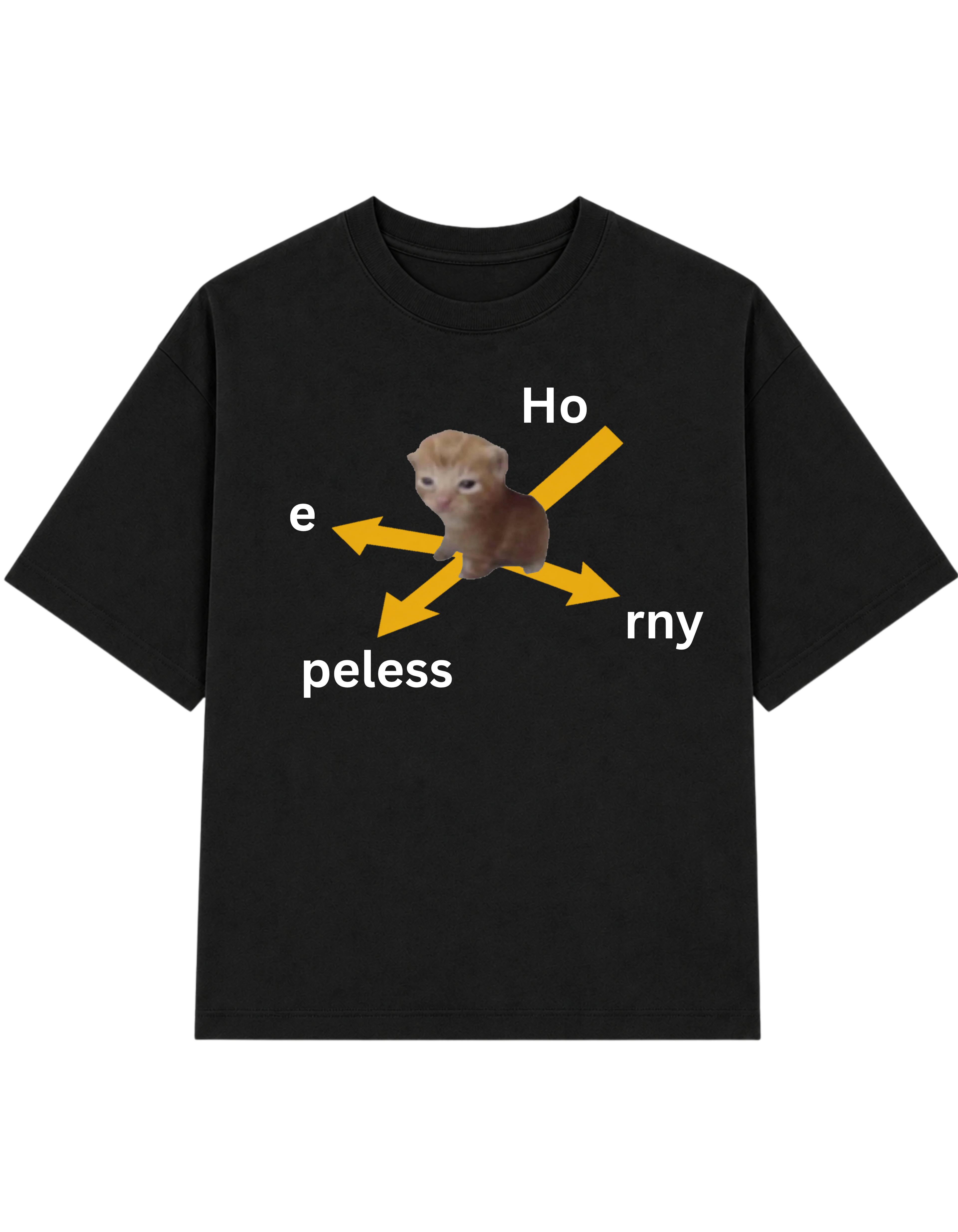 Hoe Hopeless Horny | T-shirt