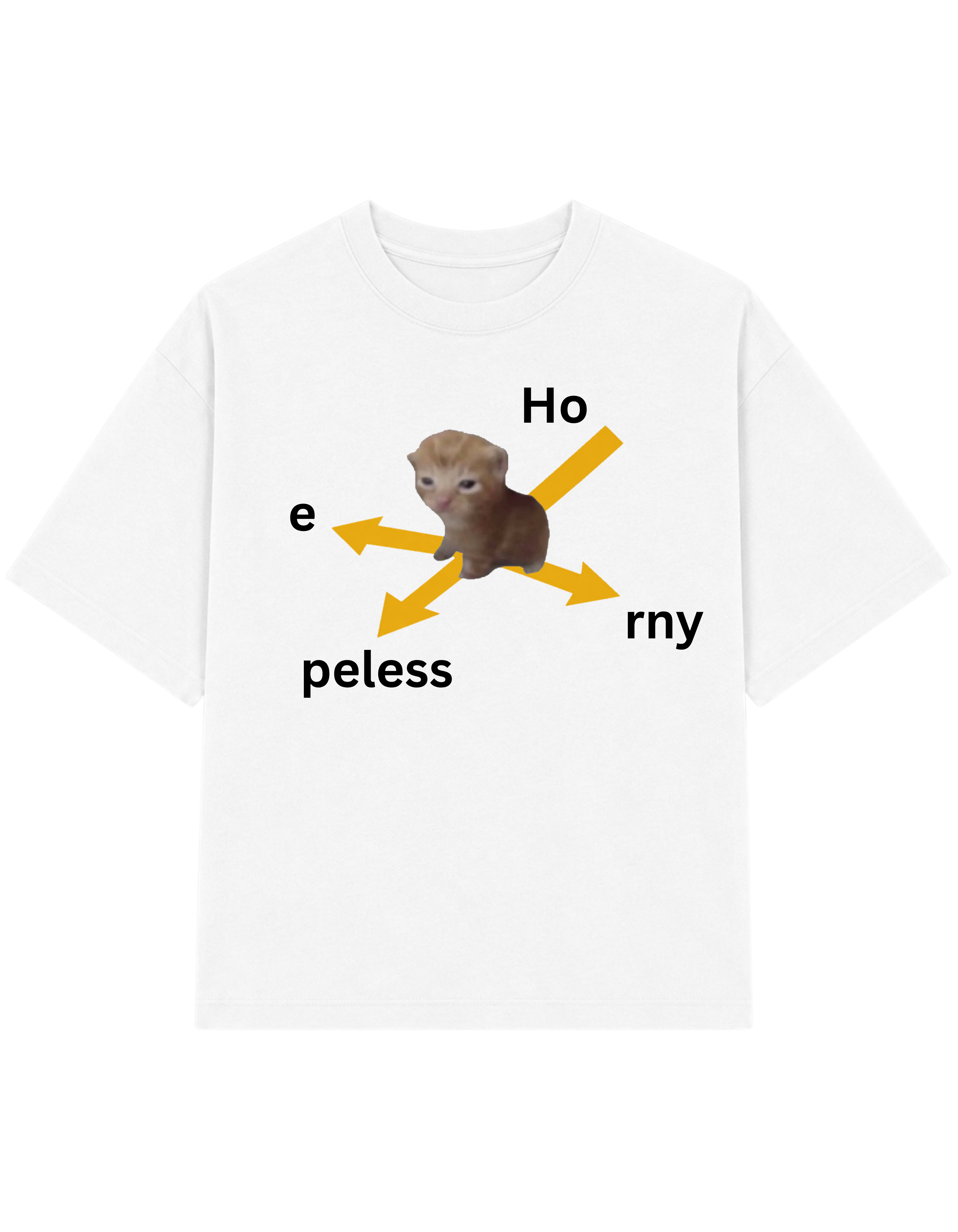 Hoe Hopeless Horny | T-shirt