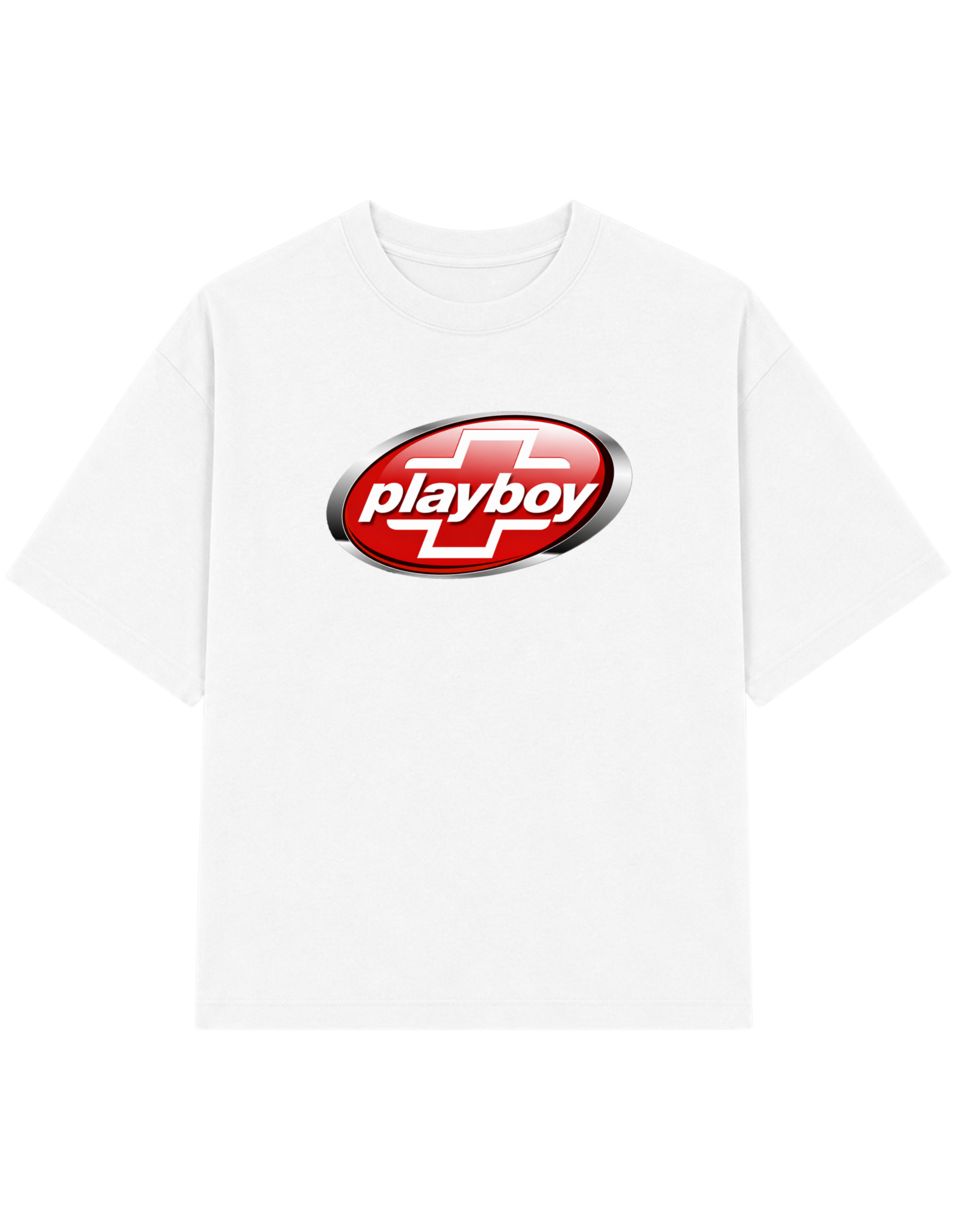 Parody Play boy Graphic T-shirt