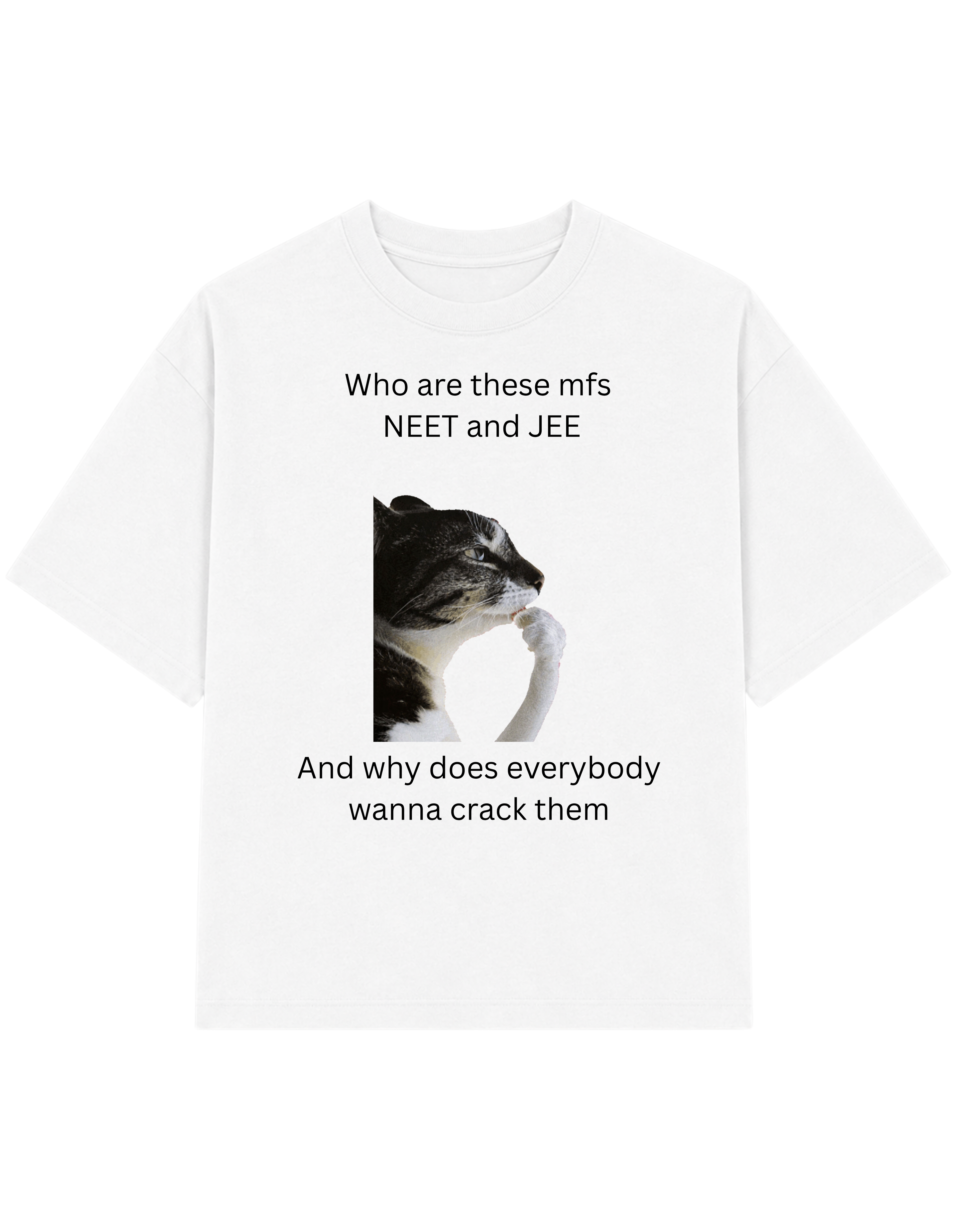 who are these mfs NEET and JEE? | T-shirt