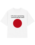 A Pie Chart Representing Countries That Got Nuked | T-shirt