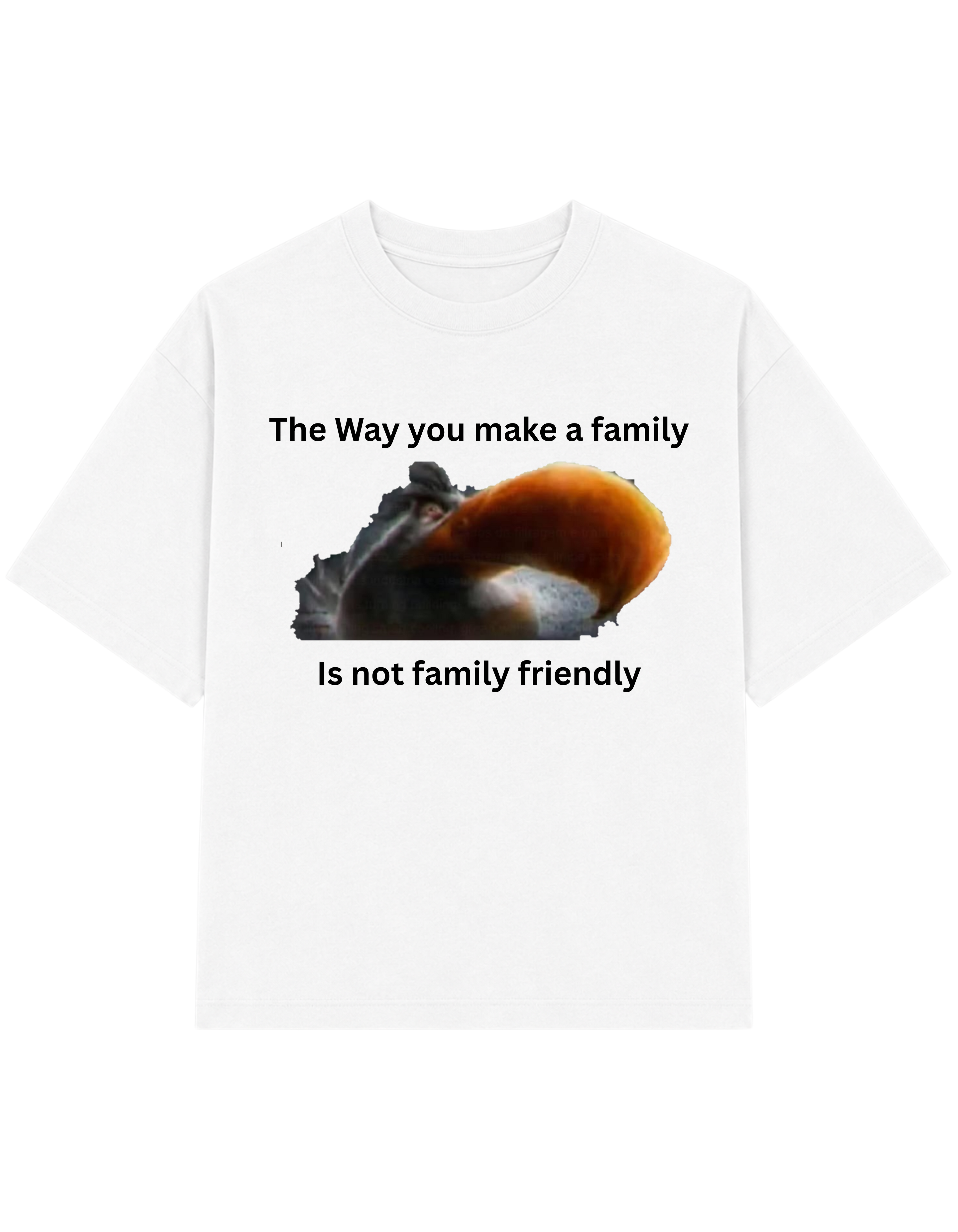 The Way You Make A Family is not family friendly | T-shirt